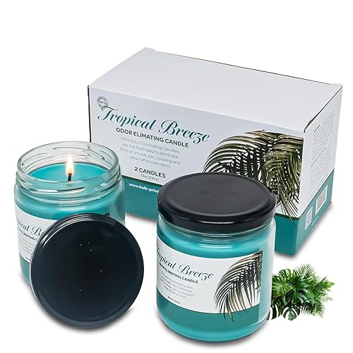 Candle Set Tropical Breeze Odor Eliminating – 2 Pack -