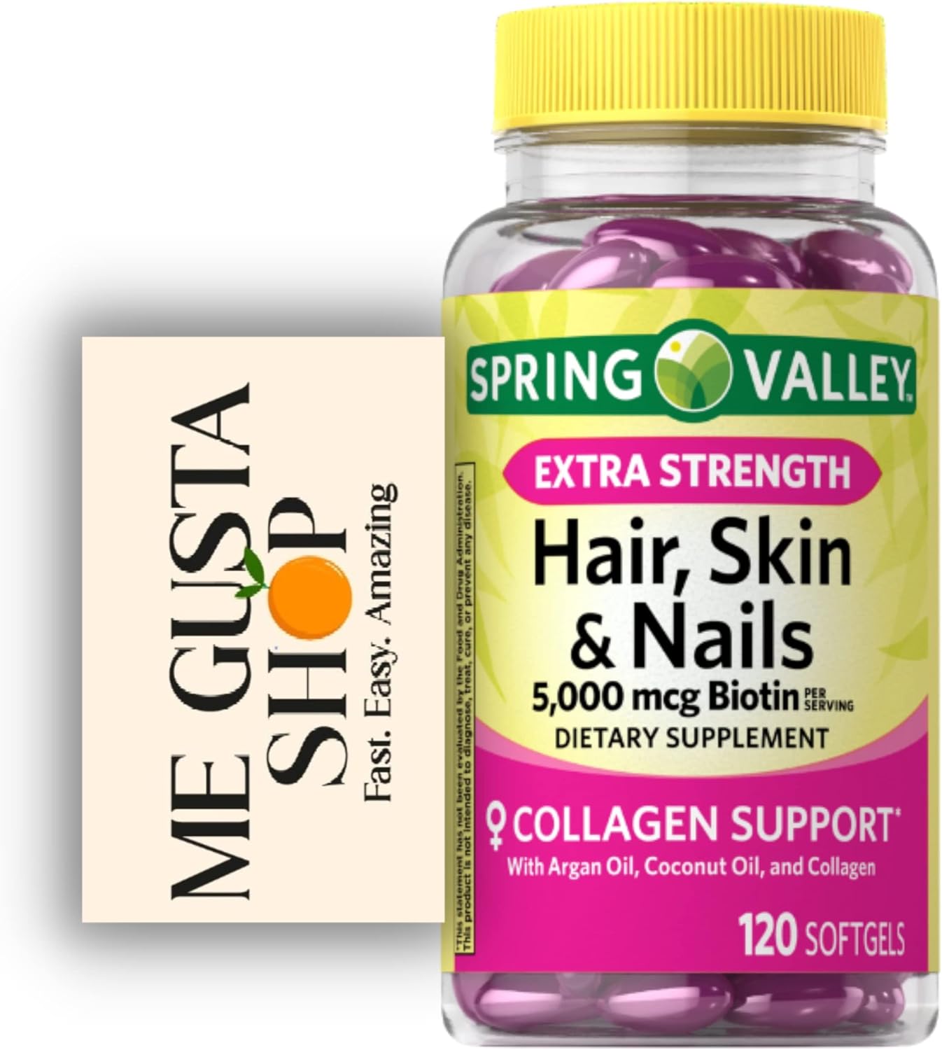 Extra Strength Hair, Skin & Nails Dietary Spring Valley