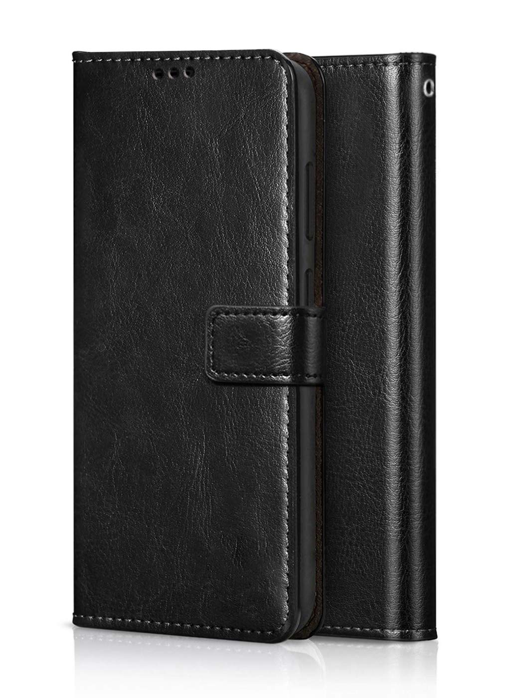 WOW IMAGINE Shock Proof Flip Cover Back Case Cover for Samsung Galaxy A8 Star (Flexible | Leather Finish | Card Pockets Wallet & Stand | Black) (B084BXPF5S) Amazon Price History, Amazon Price Tracker