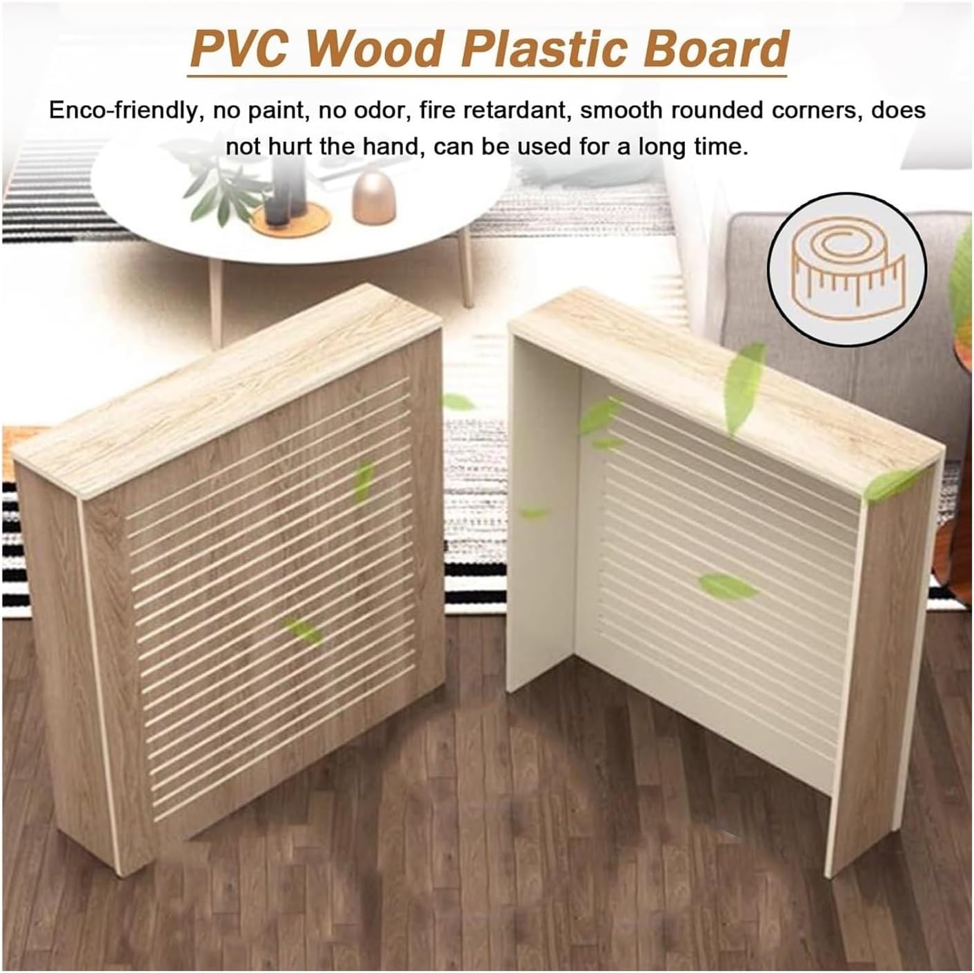 Radiator cover for old radiator，Radiator cabinet， Vintage Against The Wall Heating Valve Pipe Decorative Covers for Office/Patio/Toilet(80x80x20cm(31.5x31.5x7.9in))