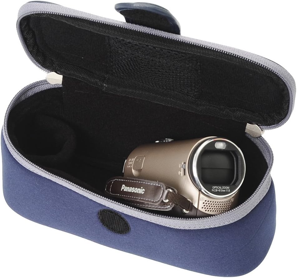 etsumi Camcorder Soft Bag Navy E – 3406