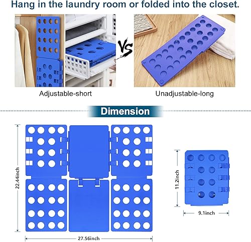 Miniatura 6 de Tabla para plegar camisas tabla para plegar camisetas tabla para plegar ropa tabla de plástico para lavadero herramienta para almacenar en el hogar