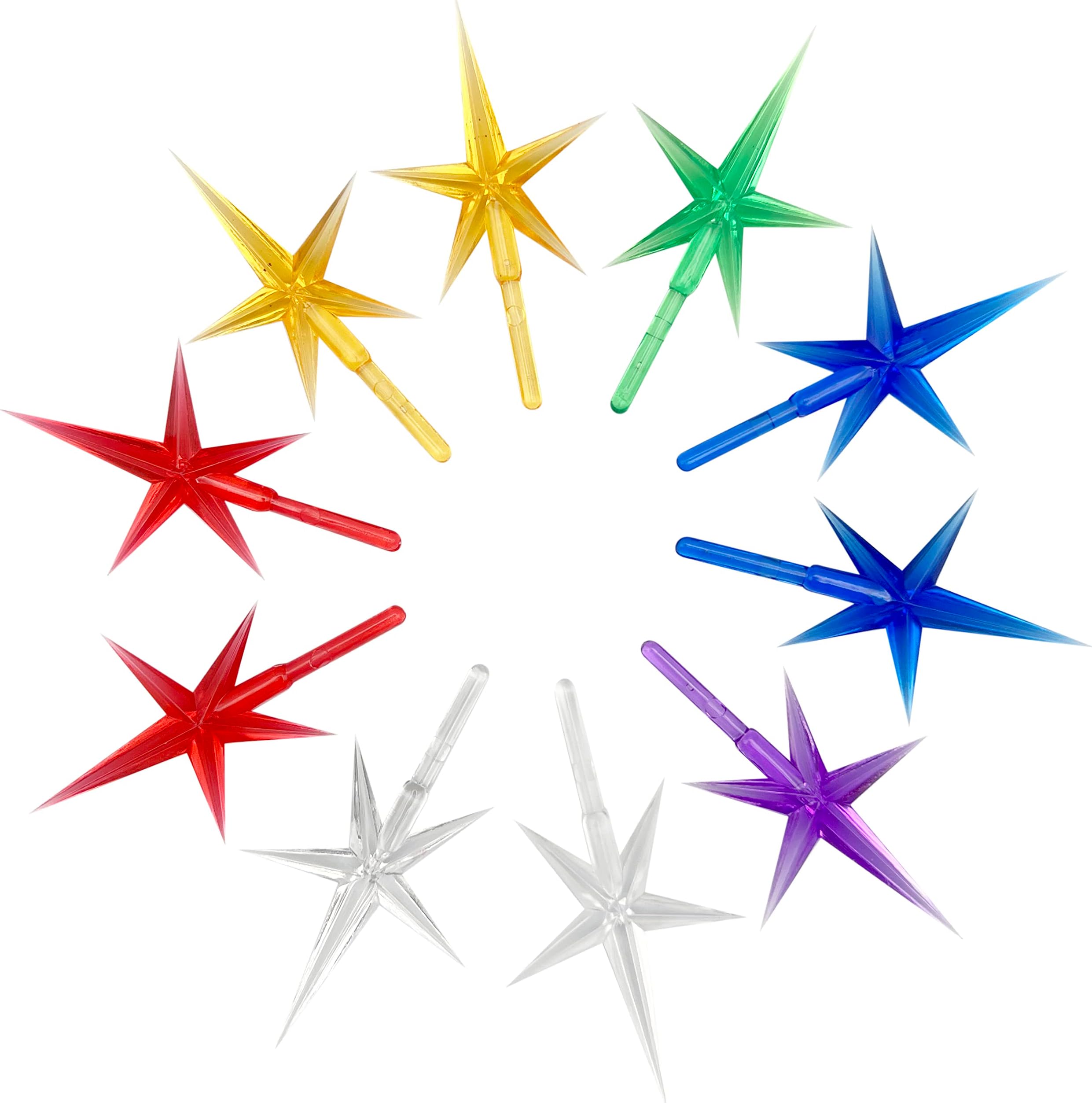 National Artcraft® Medium Modern Stars for Ceramic Christmas Trees - Assorted Colors