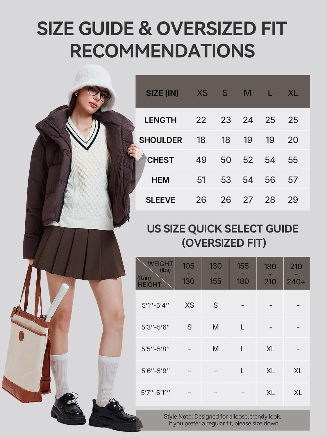 800 Fill Short Down Puffer Jacket, Relaxed Fit Lightweight Ski Winter Jacket & Coat Snap Button Puffy Cropped Outerwear