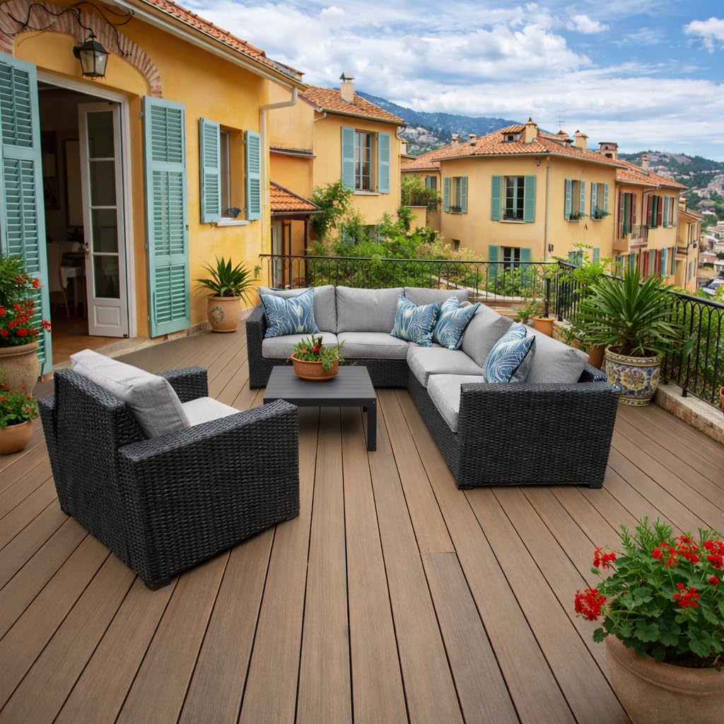Lame de terrasse composite EDGE TimberTech 23×136 mm - Longueur de lame : 3660mm