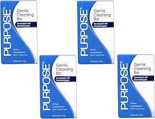 Purpose Gentle Cleansing Bar, Oil Free - 6 oz, Pack of 4