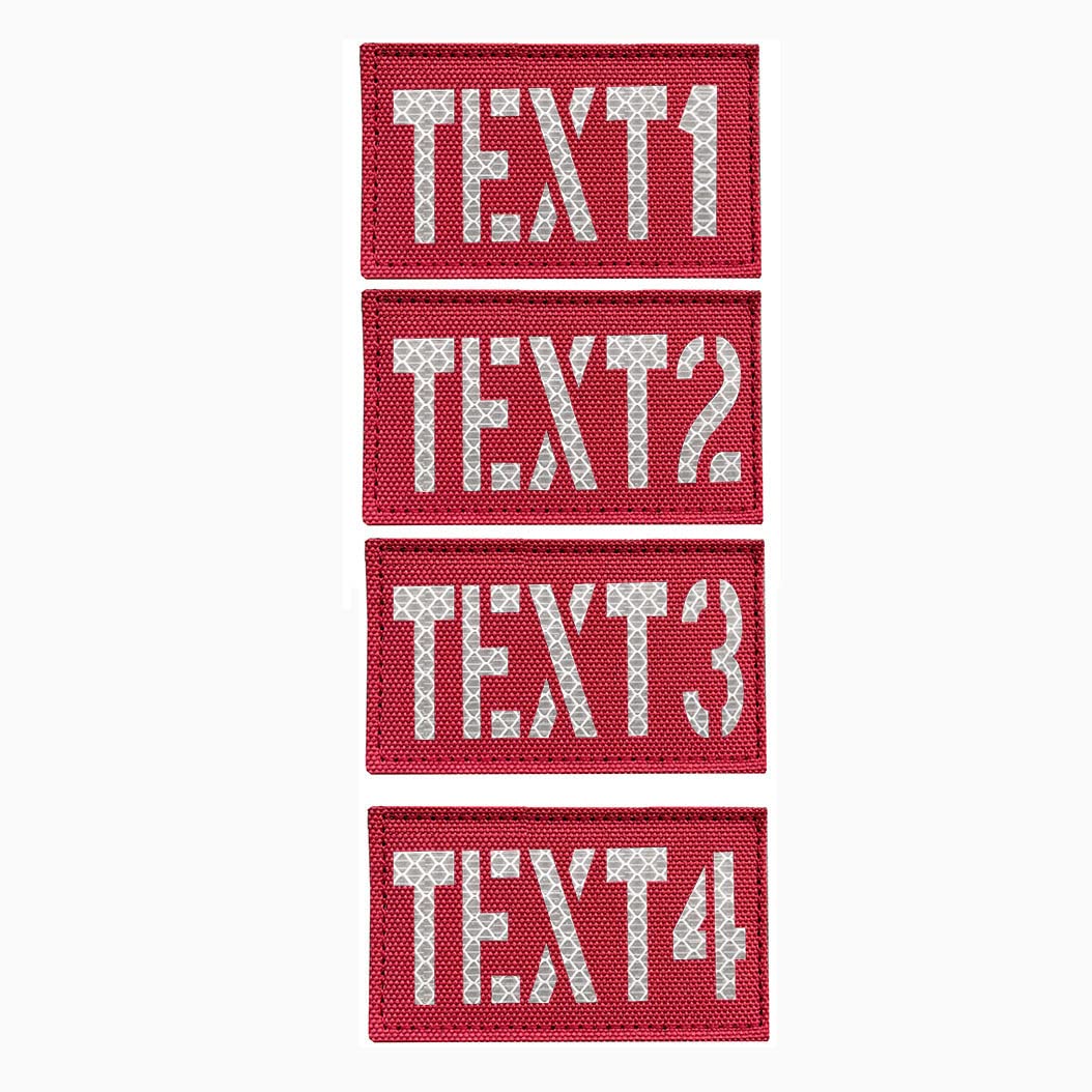 Laser Cut Morale Patches SUVIYA Custom Reflective Call Sign Patches ...