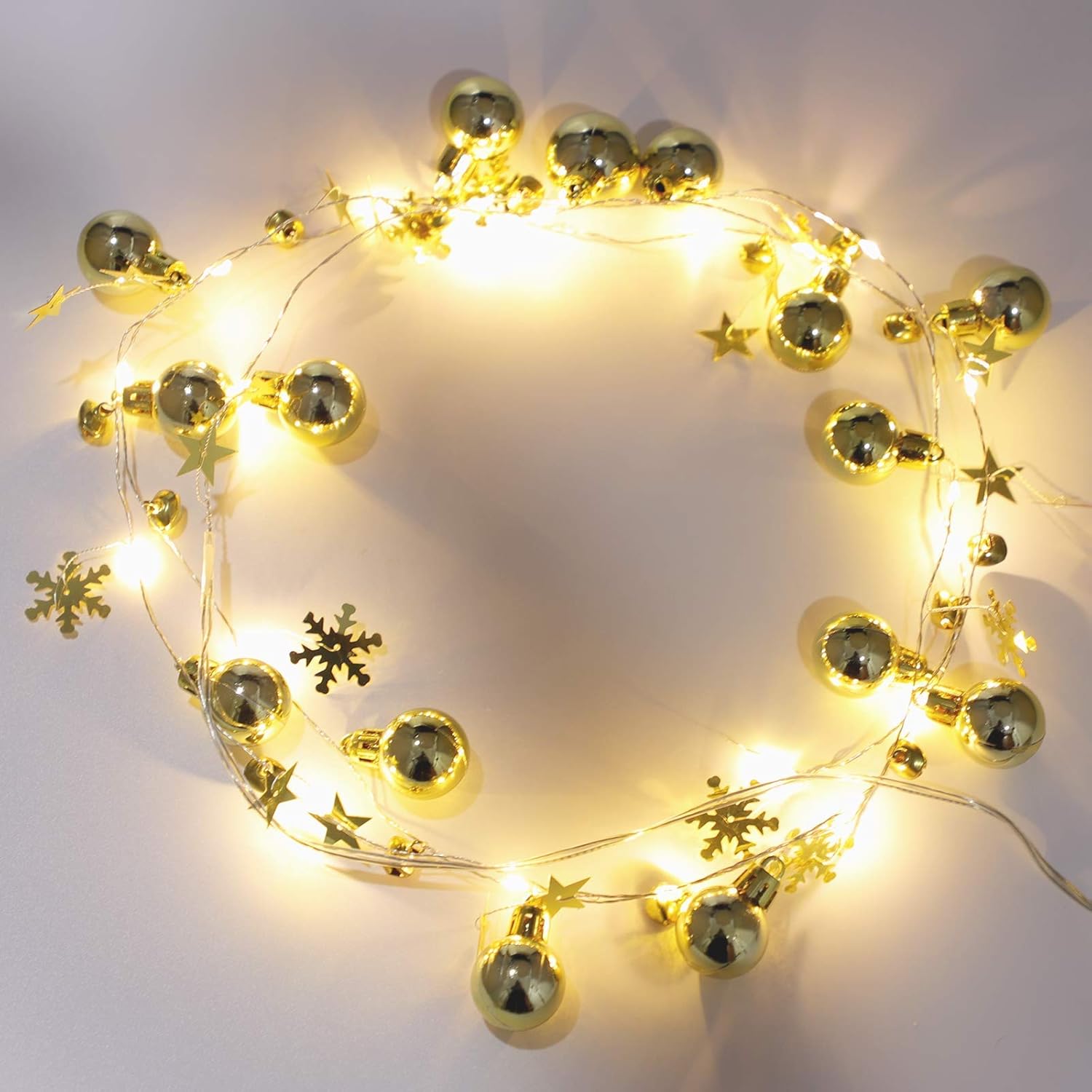 String Lights for Bedroom Indoor White Lights for Bedroom, Warm