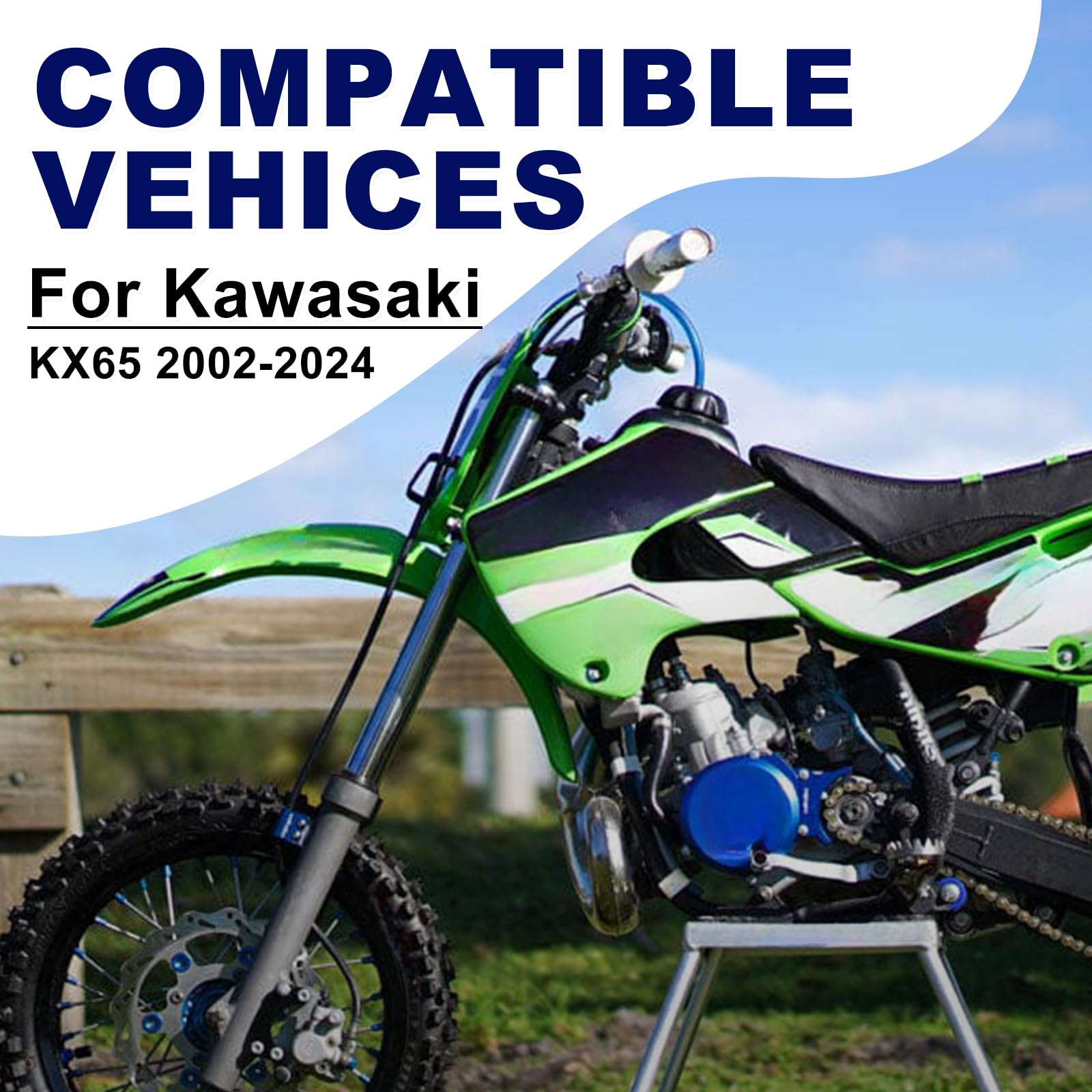 Amazon.com: Front Chain Guide Compatible with Kawasaki KX65 2002