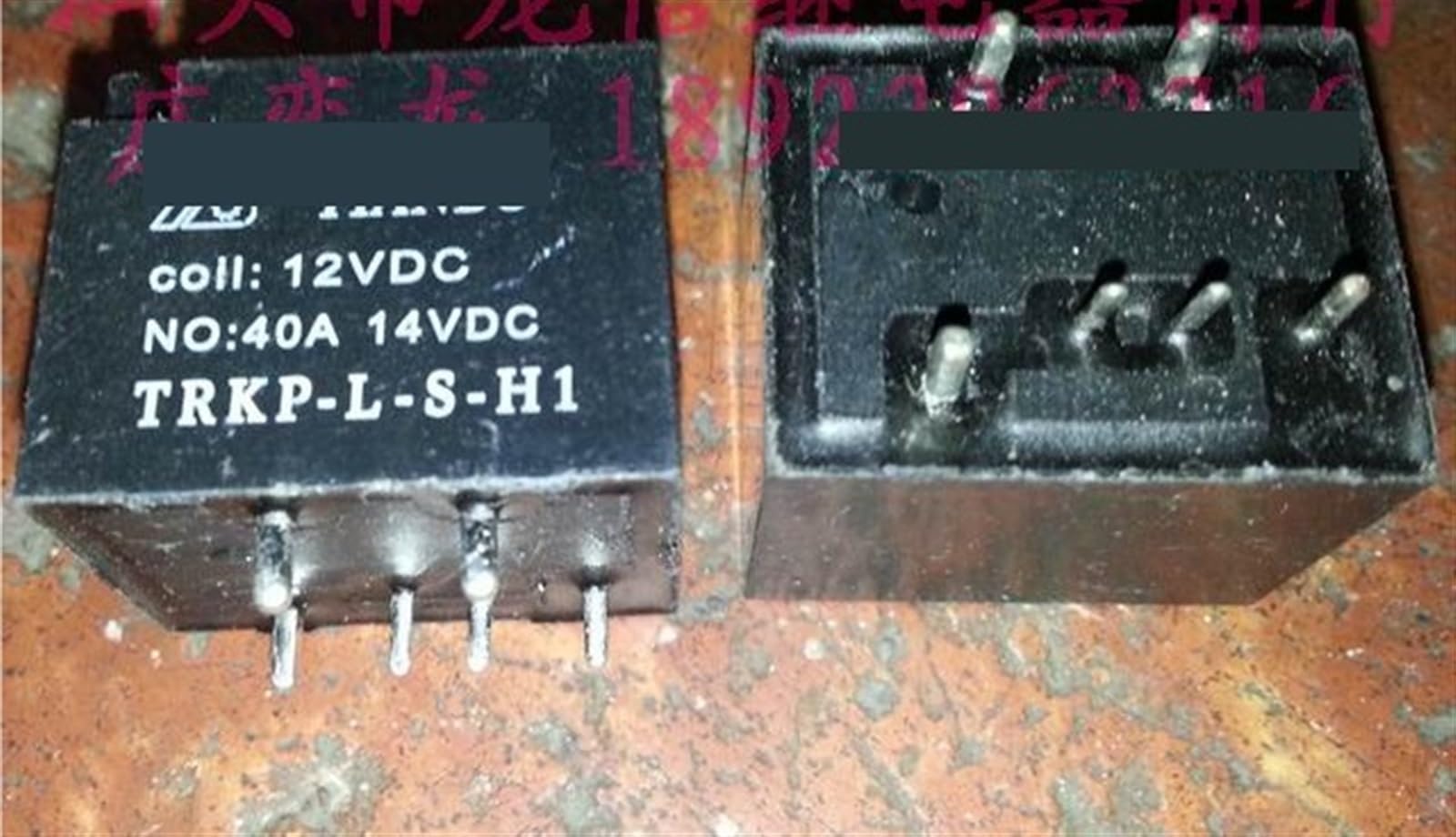 Relé 6 pines TRKP-LS-H1 interruptor electromagnético 12VDC 24VDC 48VDC 40A 3