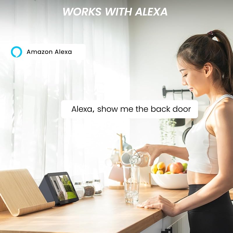 Cinnado Kültéri Biztonsági Kamera 2K Felbontással - Napelemes WiFi Megfigyelő Kamera, Mozgásérzékelő, Színes Éjjellátó, Alexa és Google Komp