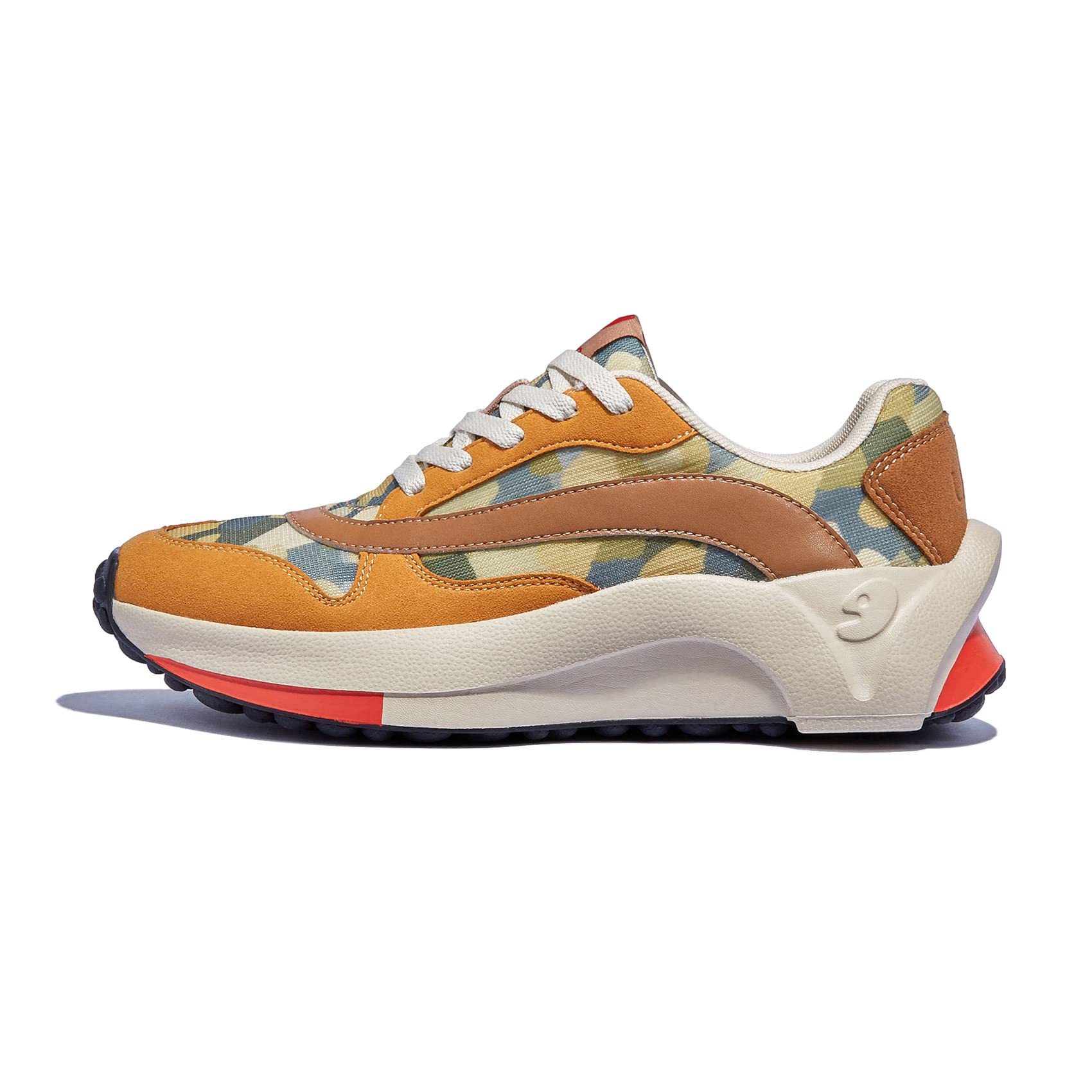 UIN Women's Retro Sneakers Lightweight Walking Casual Comfortable Art Painted Travel Shoes