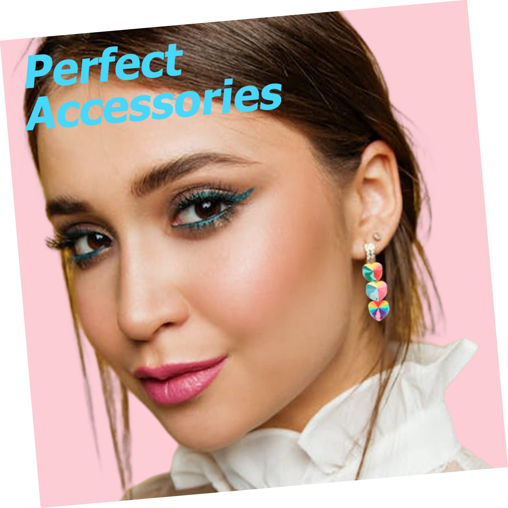 SEWACC 100piezas Abalorios De De Para Joyería De Perlas De Para Pulseras y Pendientes