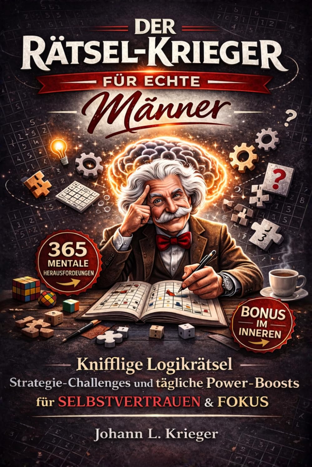 Der Ratsel Krieger fur Echte Manner: Knifflige Logikrätsel, Strategie-Challenges und tägliche Power-Boosts für Selbstvertrauen & Fokus