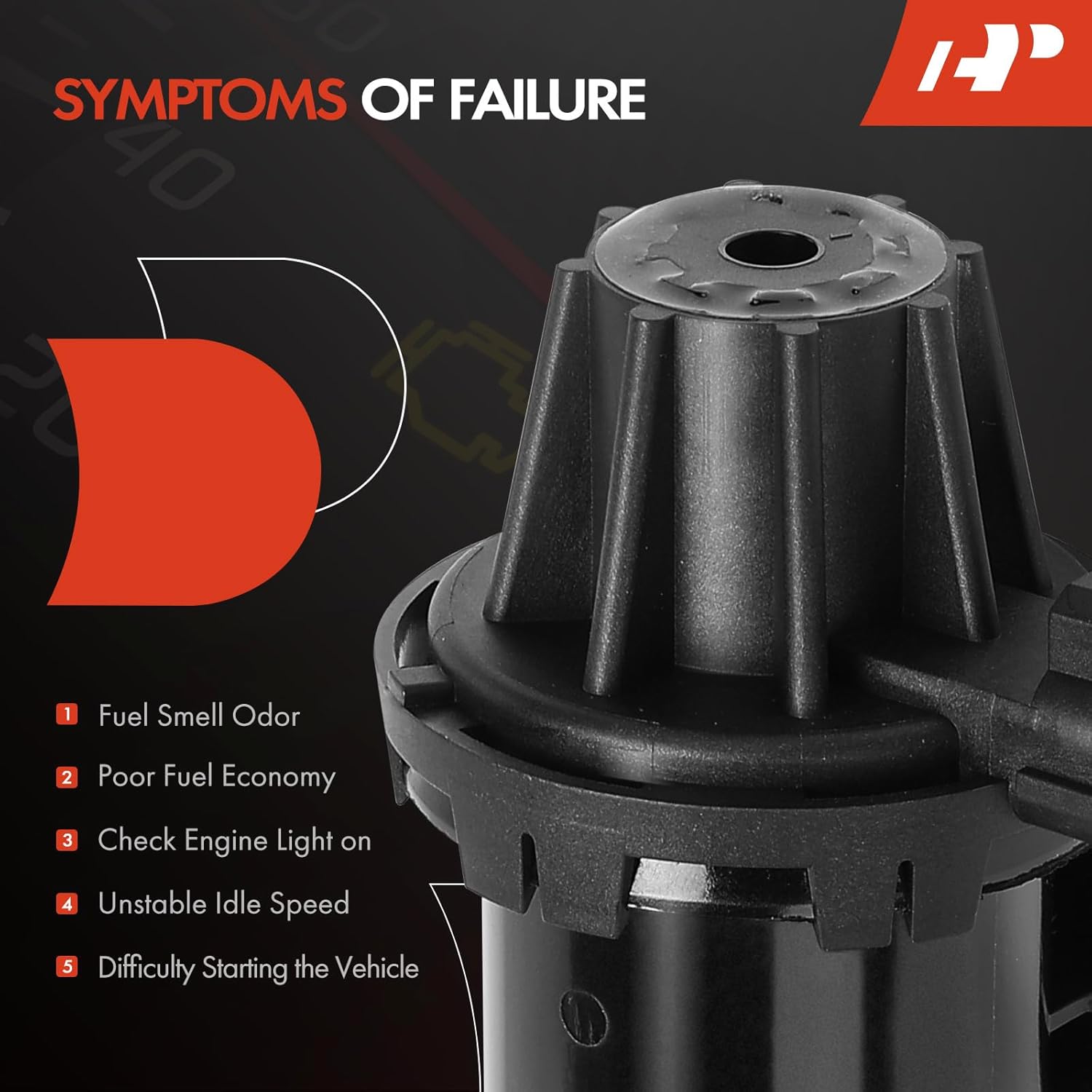 A-Premium Vapor Canister Purge Solenoid Valve Compatible with Ford Explorer 2004-2010, Mustang 2005-2006, Ranger 2004-2011, Explorer Sport Trac & Mazda B2300, B3000, B4000 & Mercury Mountaineer