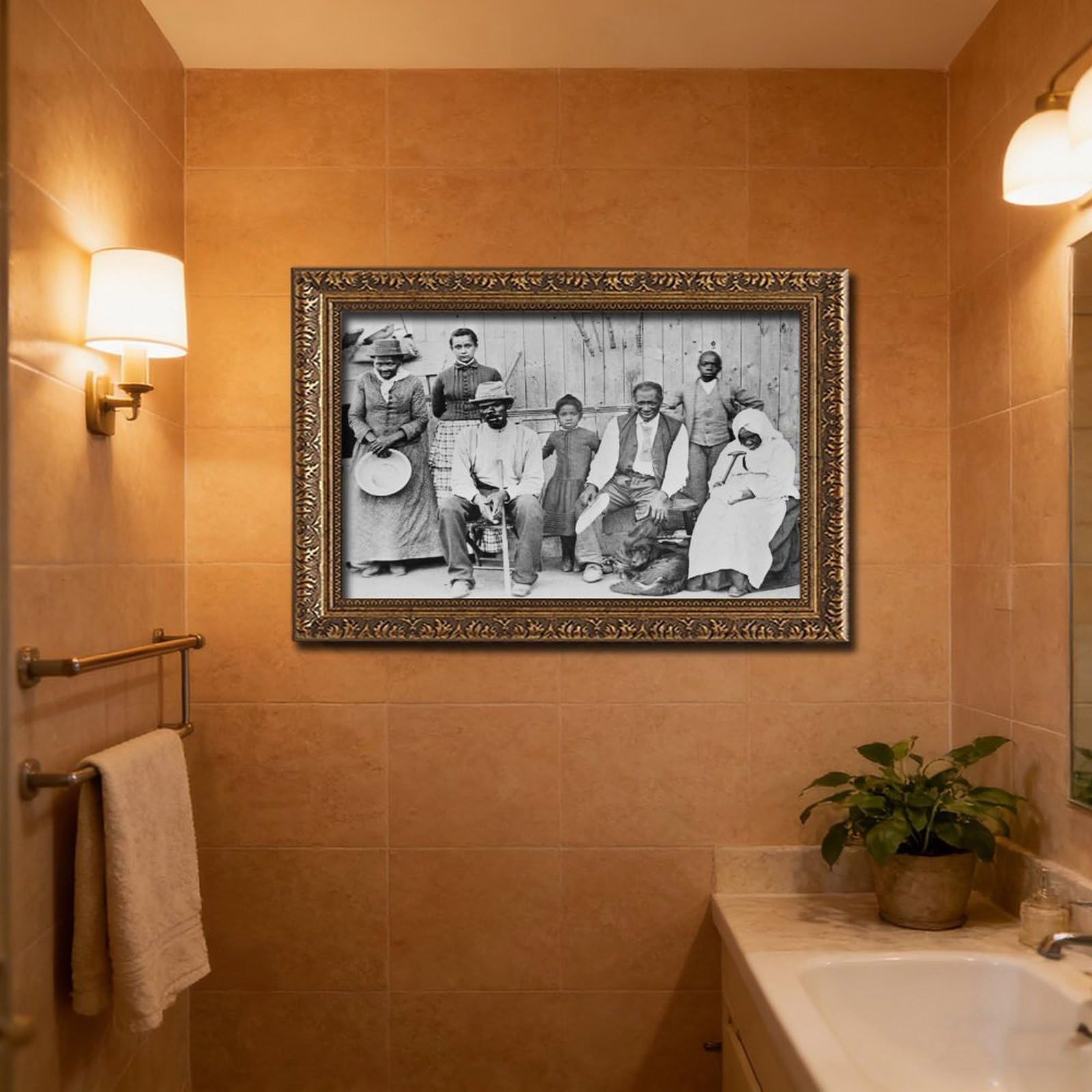 WCYB Harriet Tubman Civil Rights – Black Slave Civil War – Underground Railroad Stampe poster su tela Deco Dipinti Wall Art per ufficio soggiorno Hangab