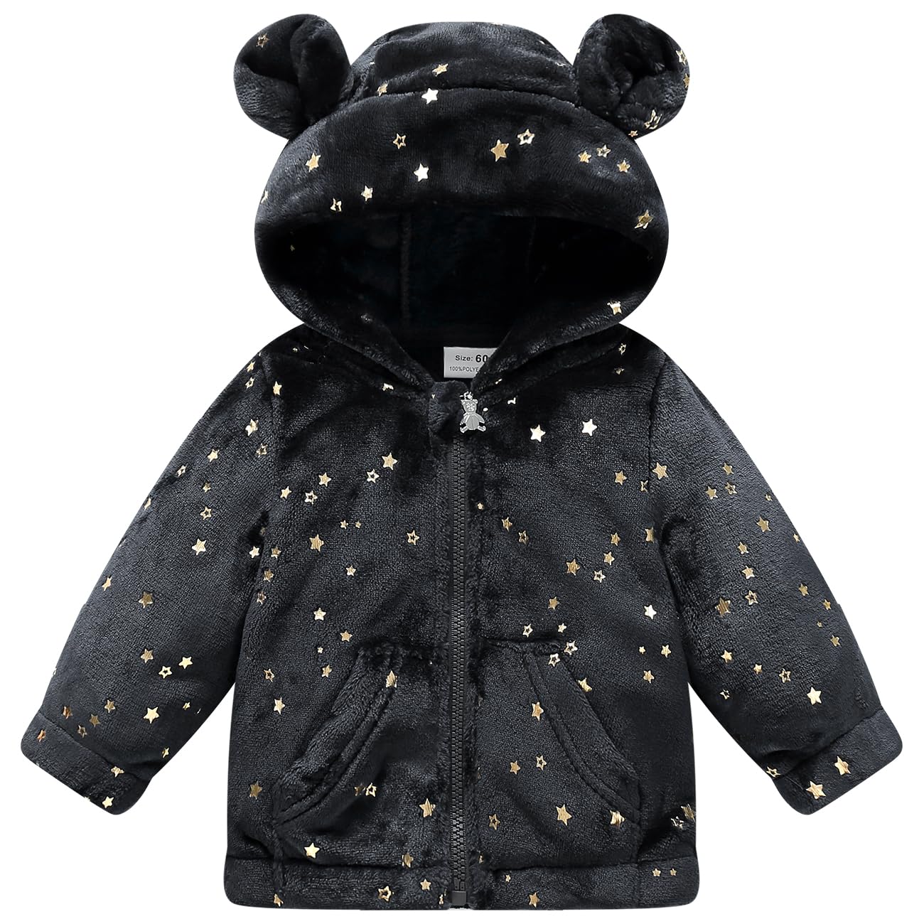 Baby Girl Winter Fleece Coat Toddler Boy Warm Jacket Infant Sweater Outwear