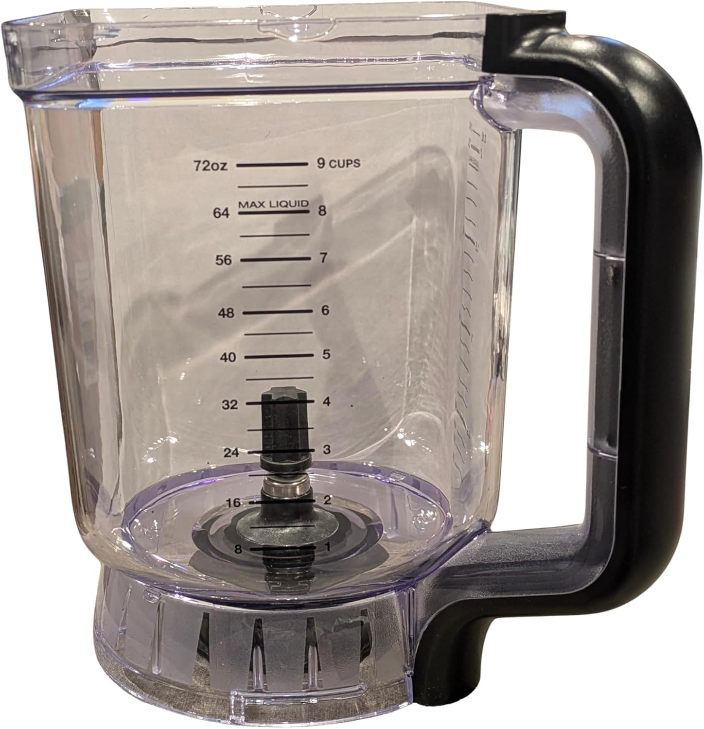 Replacement Pitcher for Ninja Blender Models AMZ012BL AMZ493BRN NN210 NN210C NN210Q BL490 BL493 BL494-72oz Capacity