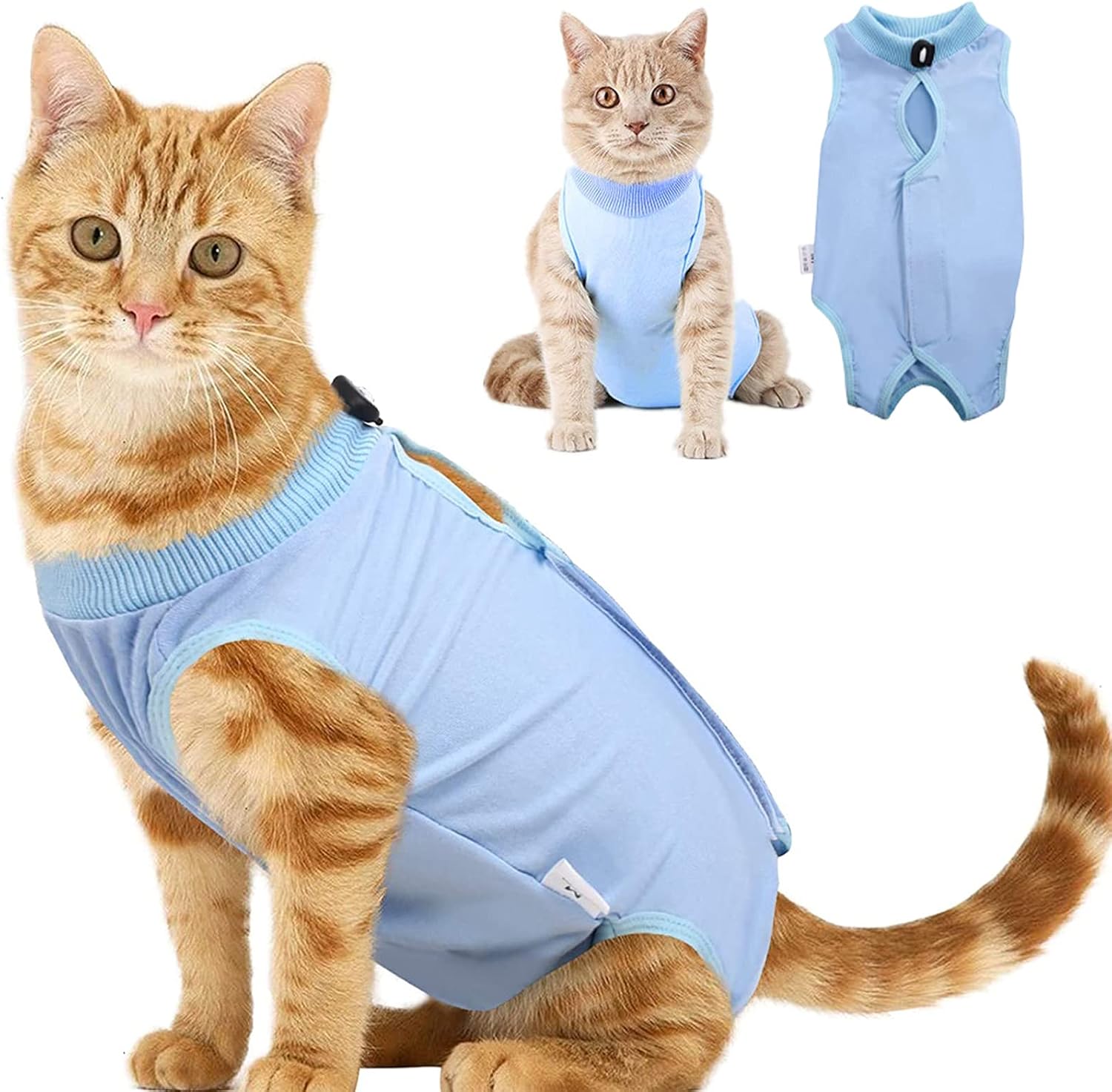 Hjyokuso Cat Professional Surgical Recovery Suit for Abdominal Wounds