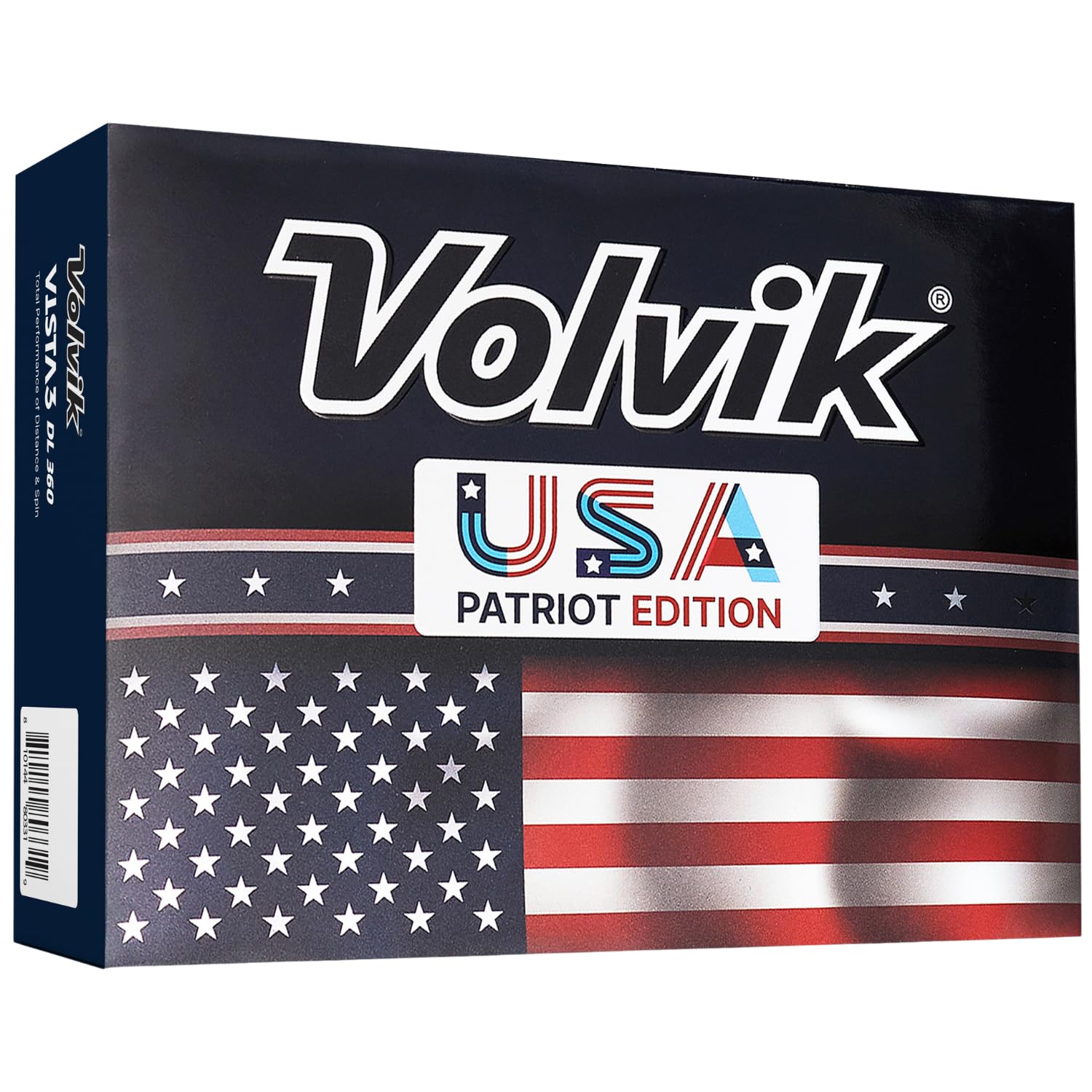Volvik Vista3 USA Patriot Edition Golf Balls