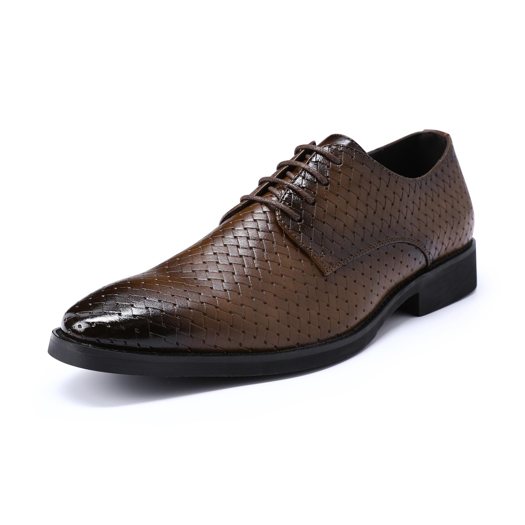 Allthemen Herren Anzugschuhe Leder Modern Schnürschuhe Formelle Lederschuhe Business Oxford Derby Schuhe