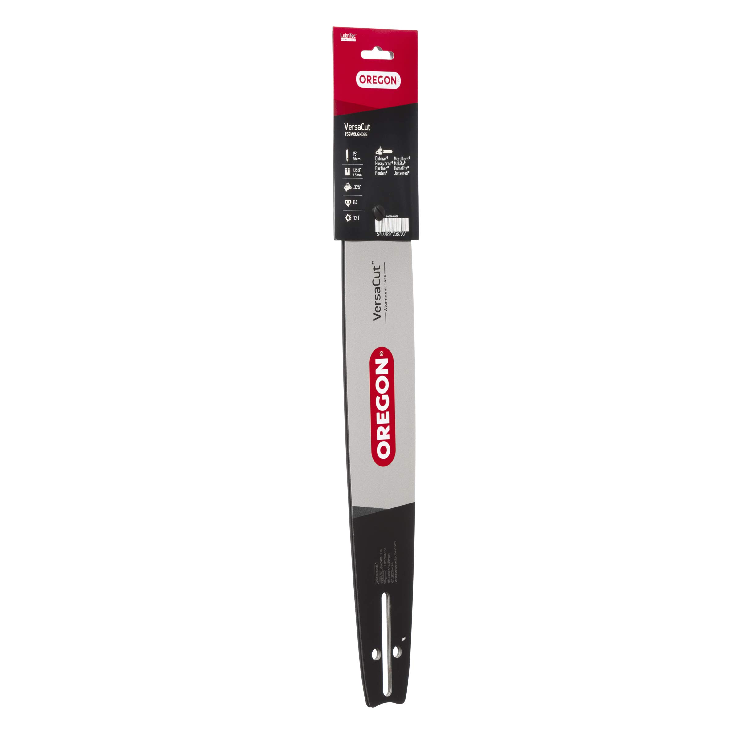 Oregon 158VXLGK095 Versacut - Barra guía de Motosierra Profesional de 15 Pulgadas con Soporte de Motor K095