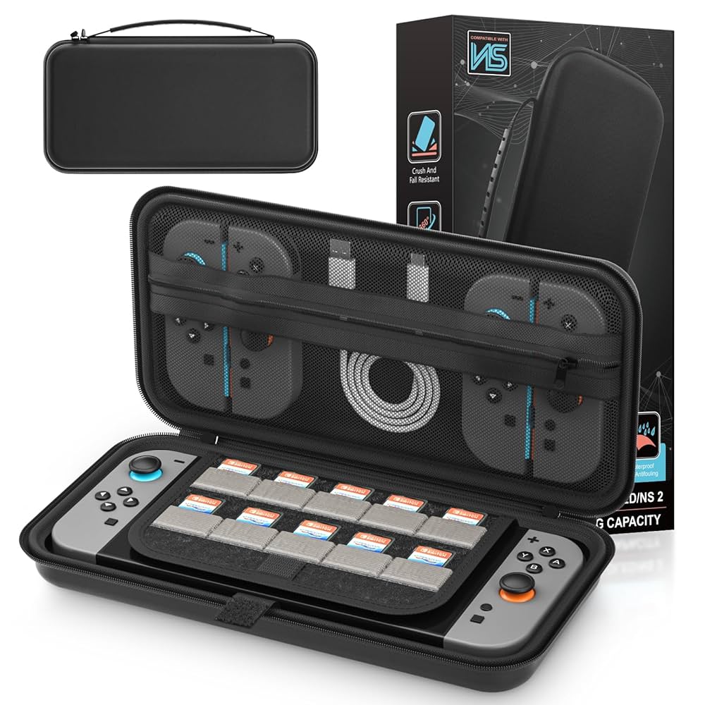 Switch Nintendo Switch ＋ ケース Amazon.com: Vsmzedg Switch 2 Carrying Case compatible with