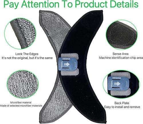 Miniatura 2 de Almohadillas de repuesto para iRobot Roomba Comb0 j7+Plus piezas de aspiradora, accesorios de microfibra para trapeador (6 unidades)