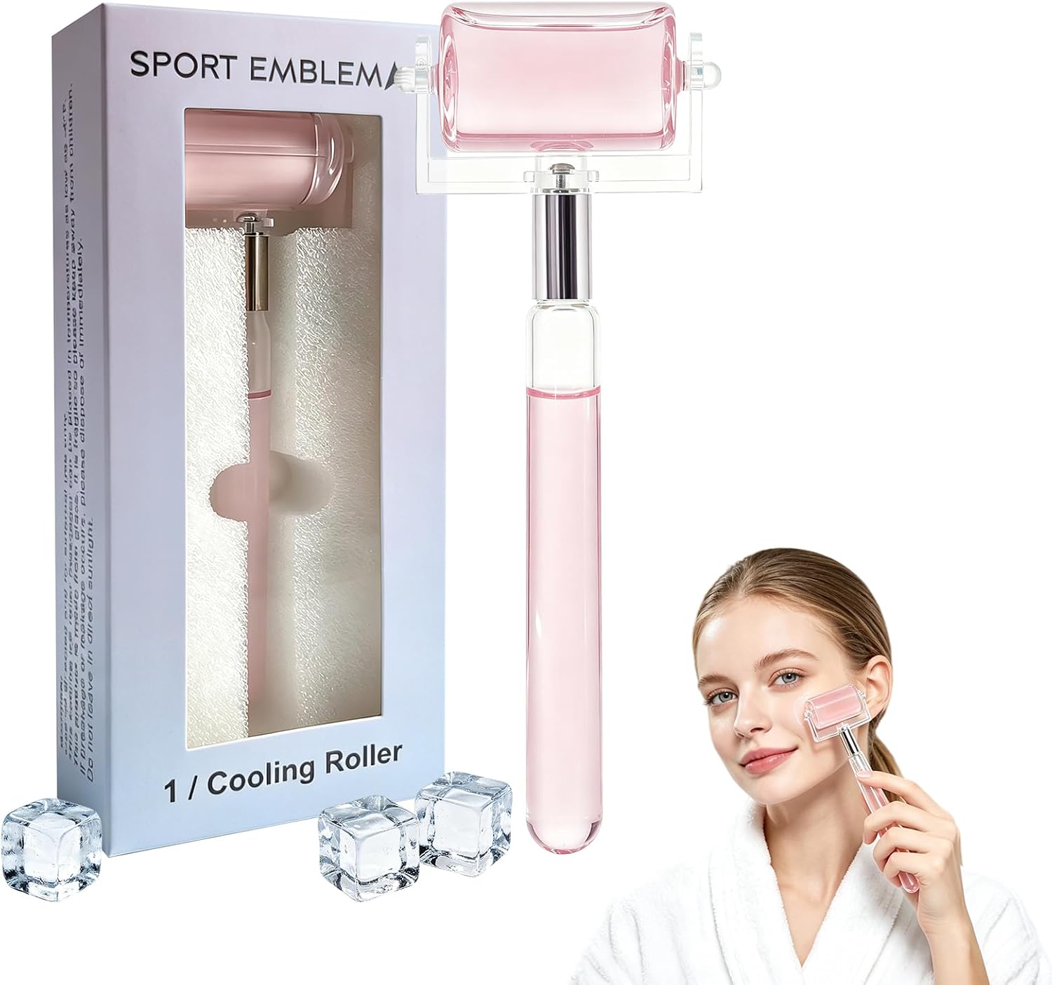 Ice Roller for Face and Eye Reduce Puffiness & Soothe Skin