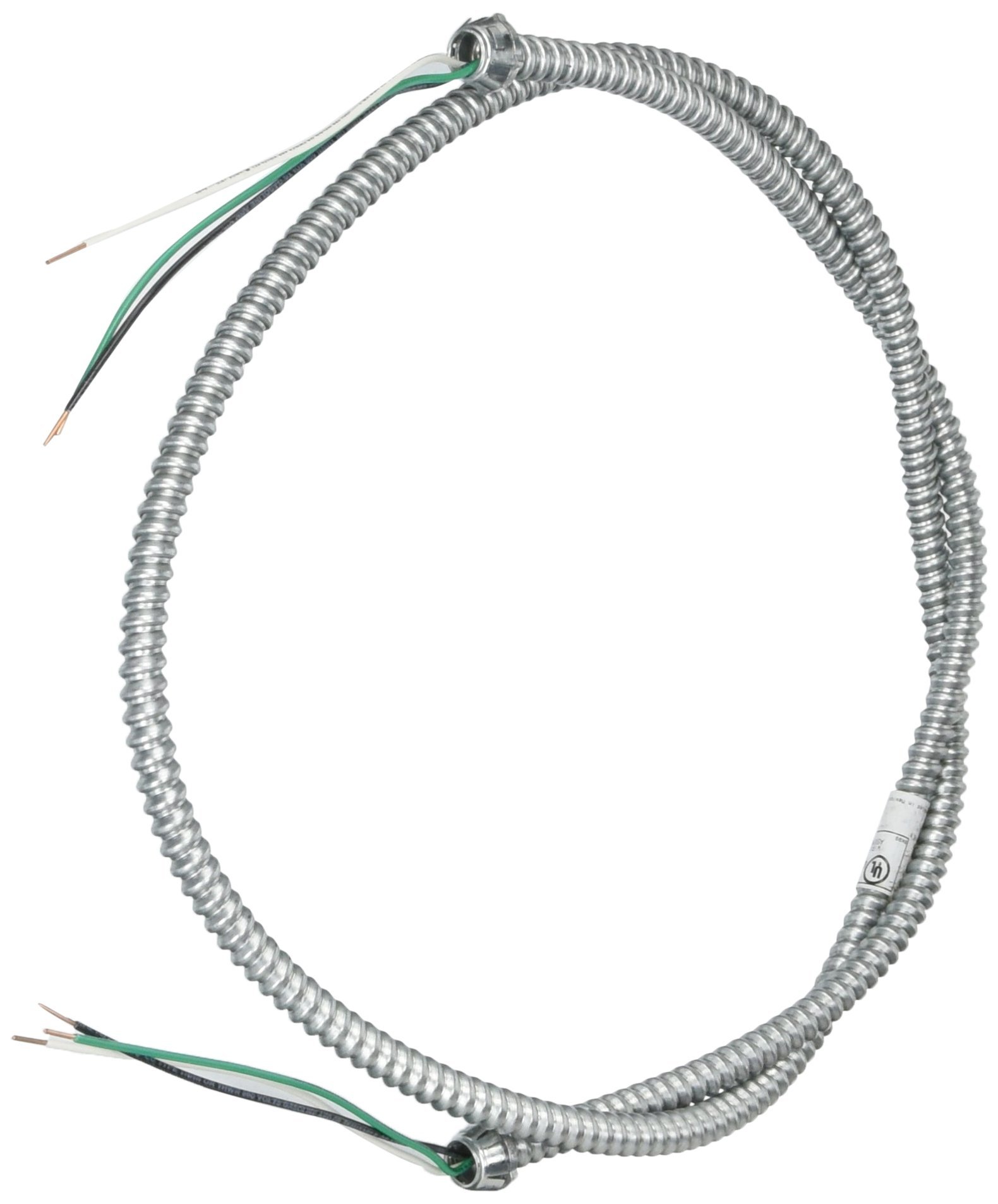 Woods 14/3 3/8 14-3 Lighting Whip 6 ft