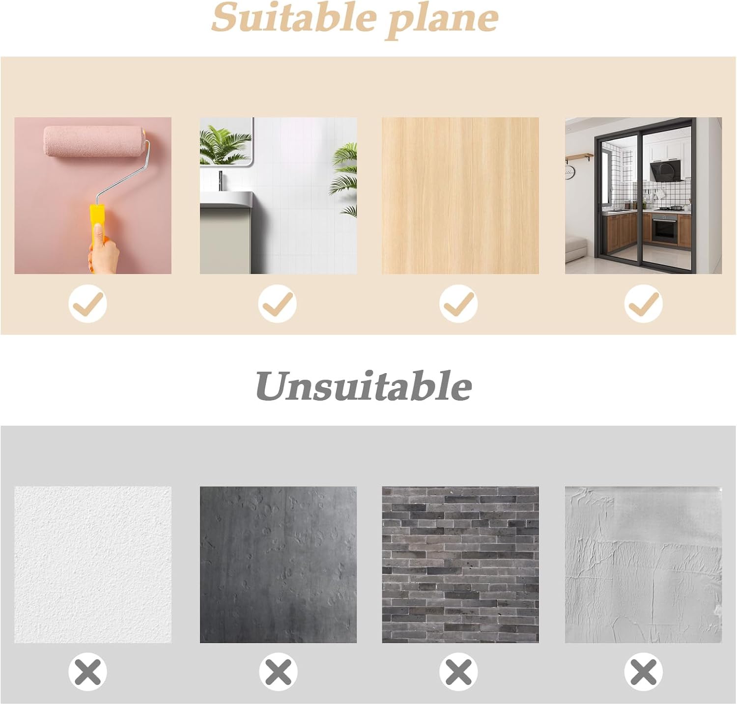 Abyssaly 10 Pack Acrylic Mirror Tiles, 11.8" x 11.8" Stick on Mirrors for Wall, Flexible Plastic Mirror Sheets Wall Stickers Small Espejos for Bedroom Home Gym Door