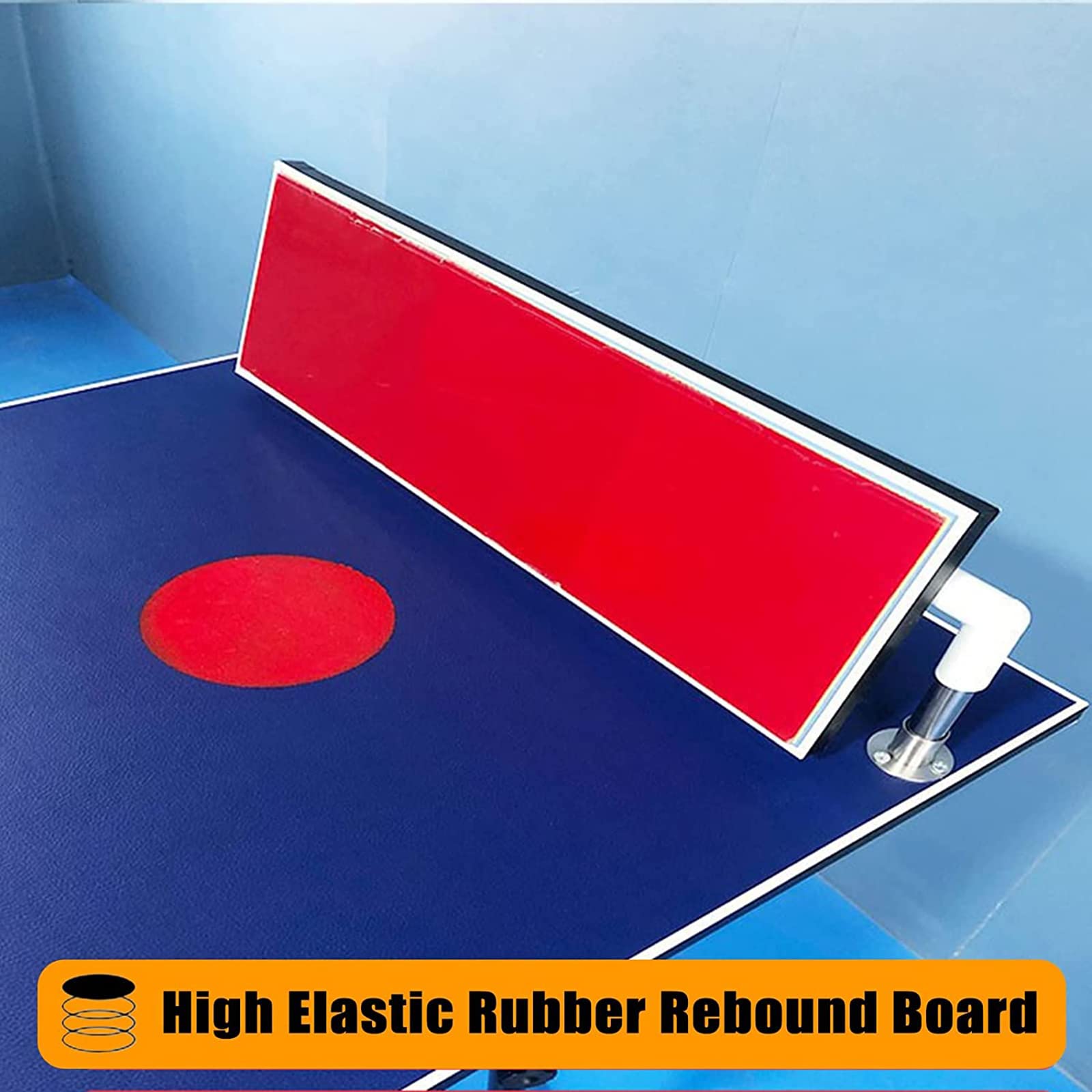 Amazon | ラバーリバウンドボード、卓球トレーニングマシン、360°調整