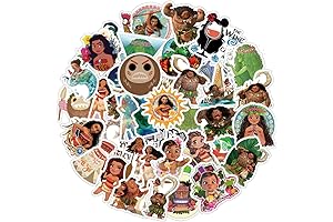 52 PCS Moana Stickers