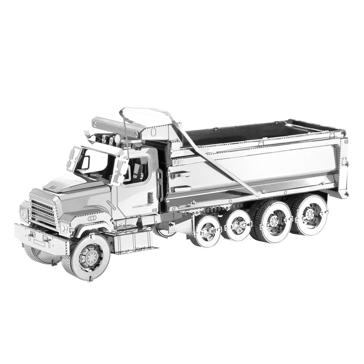 Maquette 3D Freightliner Dump Truck MetalEarth décoration de bureau puzzle métal loisir créatif
