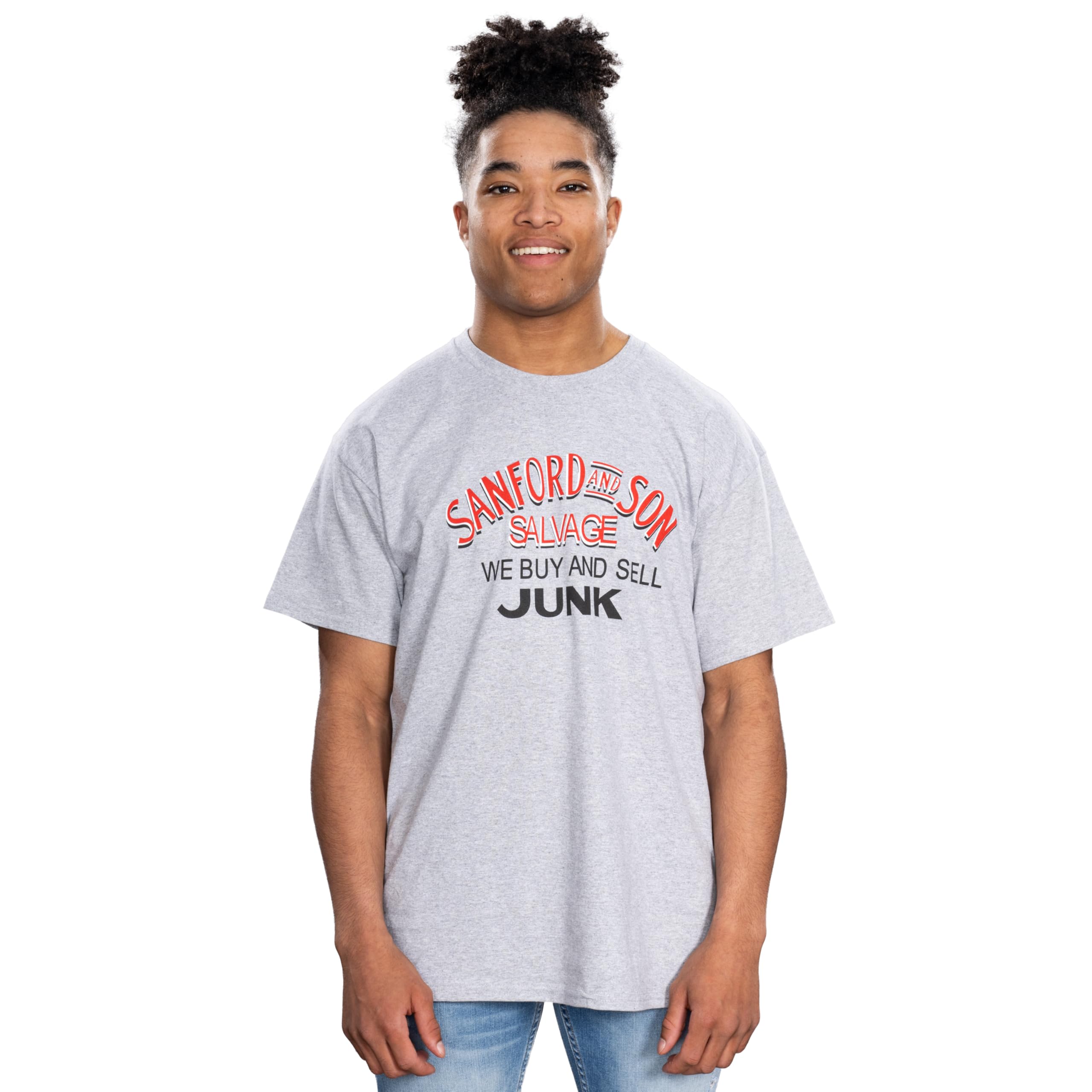 Sanford And Son TV Show T-Shirt - Redd Foxx 1970s Comedy Junk Dealer Design