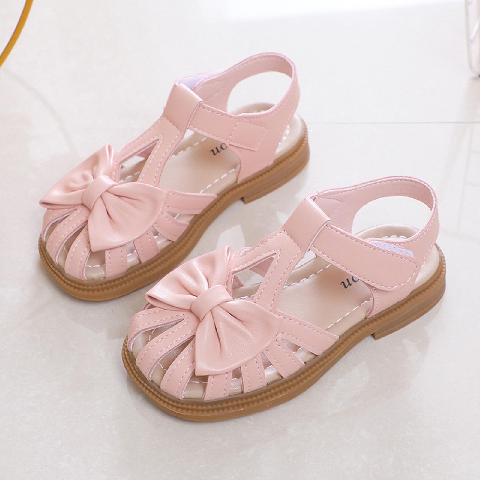 RXZCHH Generisch Sandalias para niñas pequeñas y cómodas Zapatos de Verano al Aire Libre con Flexibles, Ideales para Edades de 12 Meses a 14 años