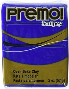 M00547 2oz Sculpey Premo Ultramarine Blue Polymer Clay 5562