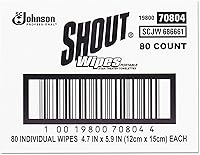 Vista 1 de Toallitas quitamanchas Shout Wipe & Go, 80