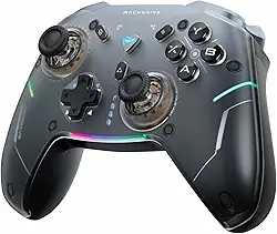 Machenike G5Pro V2 1000HZ Wireless Gaming Controller for NS/PC/iOS/Android with Charging Dock (SE Preto)