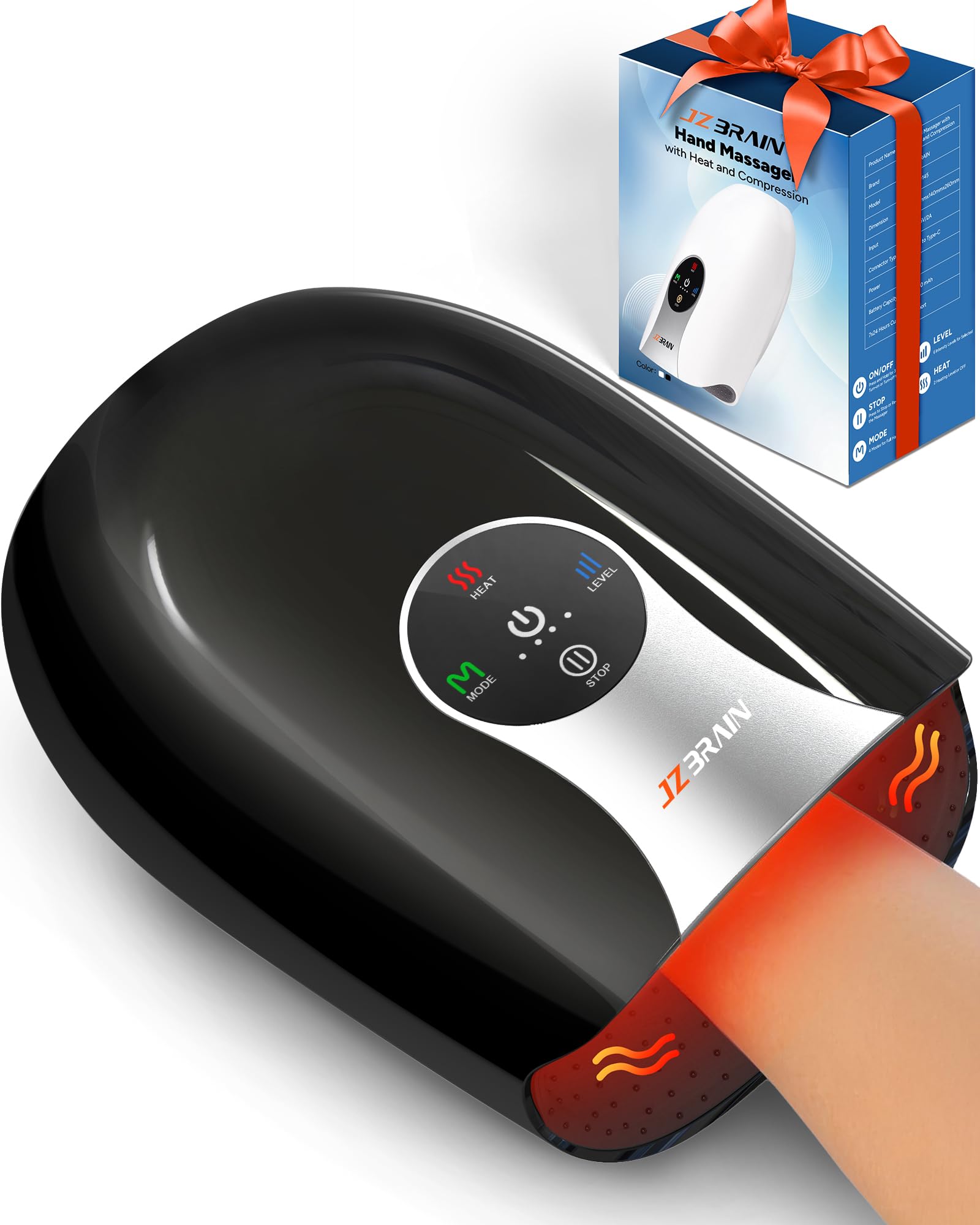 Amazon.com: JZBRAIN Hand Massager with Heat and Compression