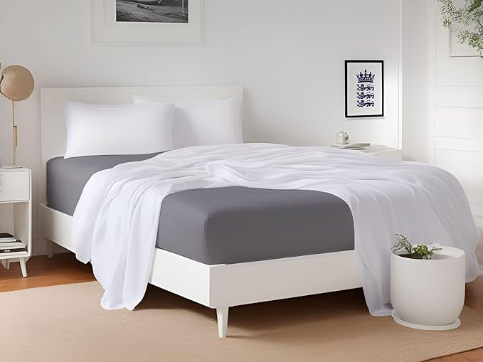 LivinEase double fitted sheet 30cm Deep Brushed Microfiber Fitted bed