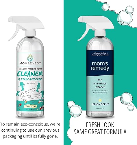 Vista 6 de MOMREMEDY Hydrogen Peroxide All Purpose Cleaning Spray Multipurpose Home Cleaner Fabric and Laundry Stain Remover All Surface Kitchen and