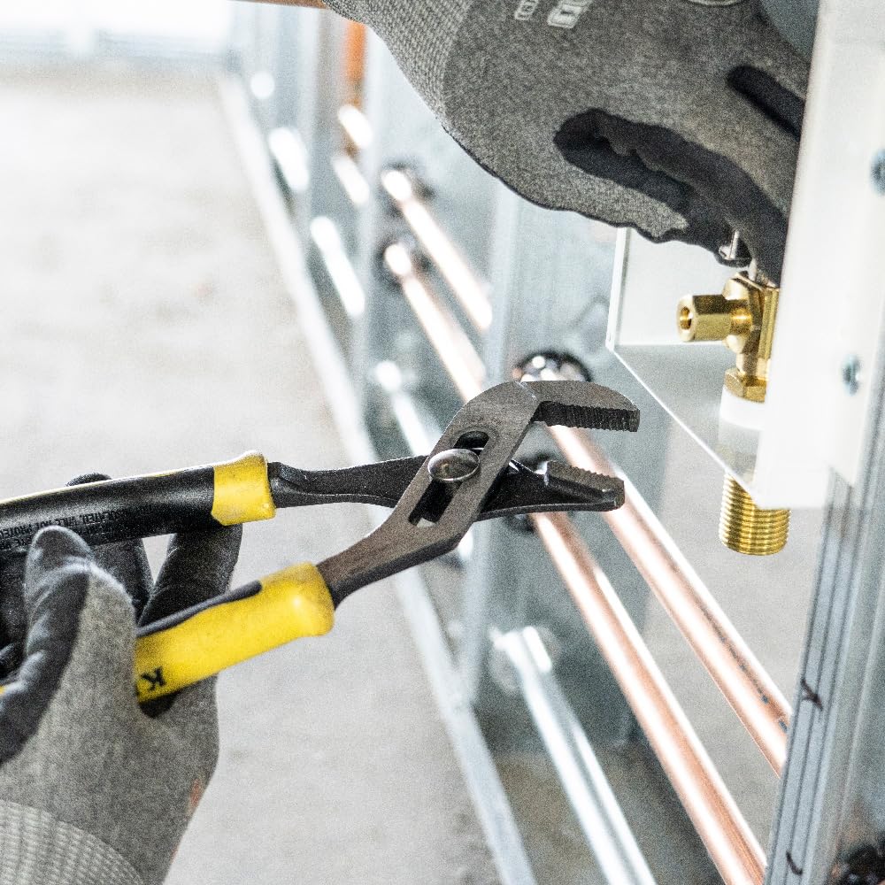 Klein Tools J502–10 Journeyman Pumpe Zange, gelb und schwarz, gelb/schwarz, klein