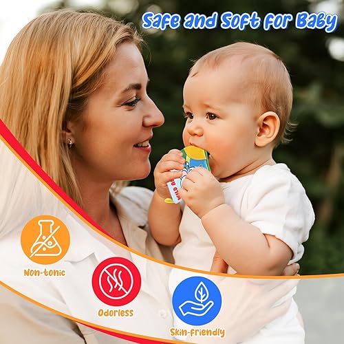 Miniatura 3 de Juguetes para bebés de 6 a 12 meses, animales de peluche de granja de granero, juguetes sensoriales para recién nacidos, para bebés de 1 a 3 años