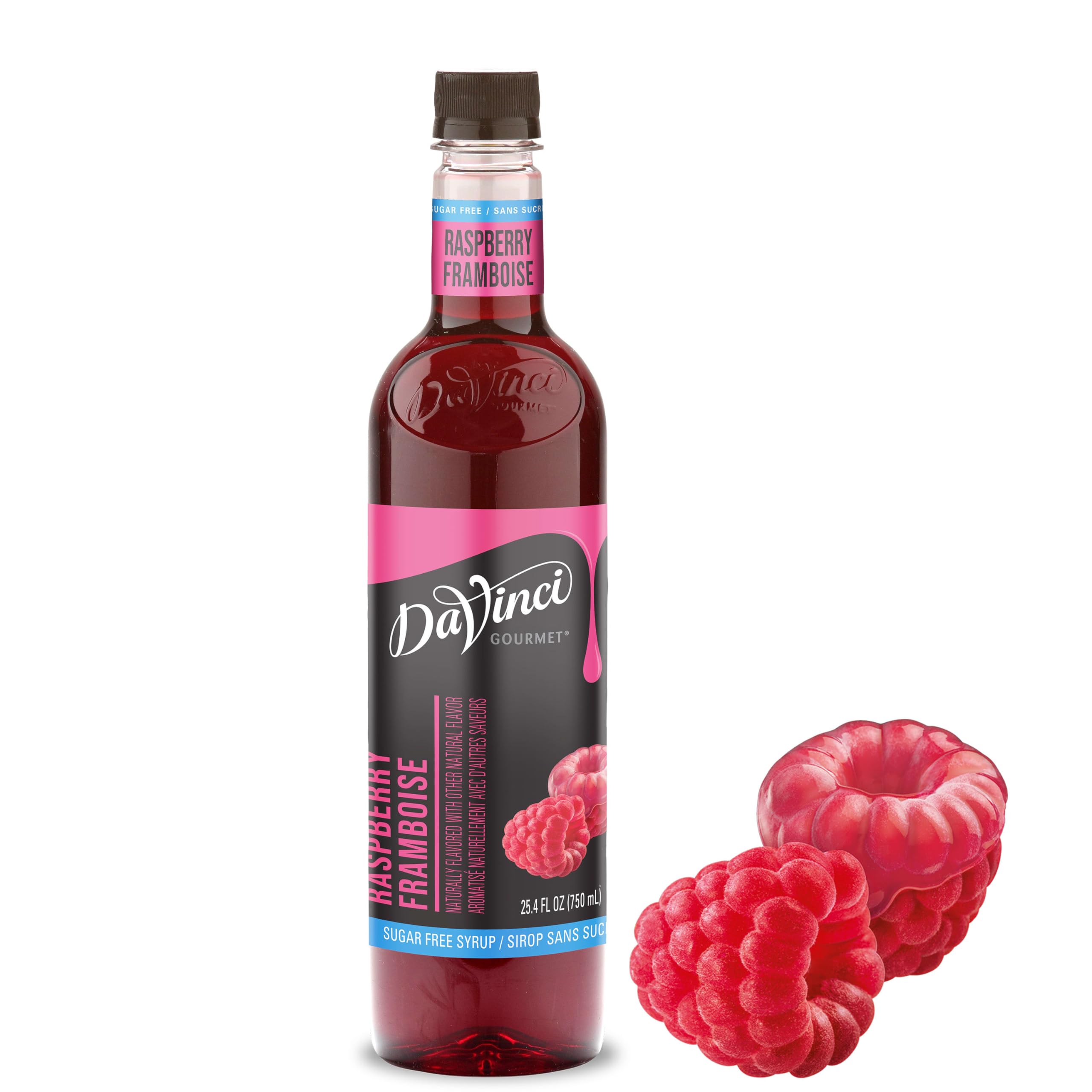 Amazon.com : DaVinci Gourmet Sugar-Free Raspberry Syrup, 25.4