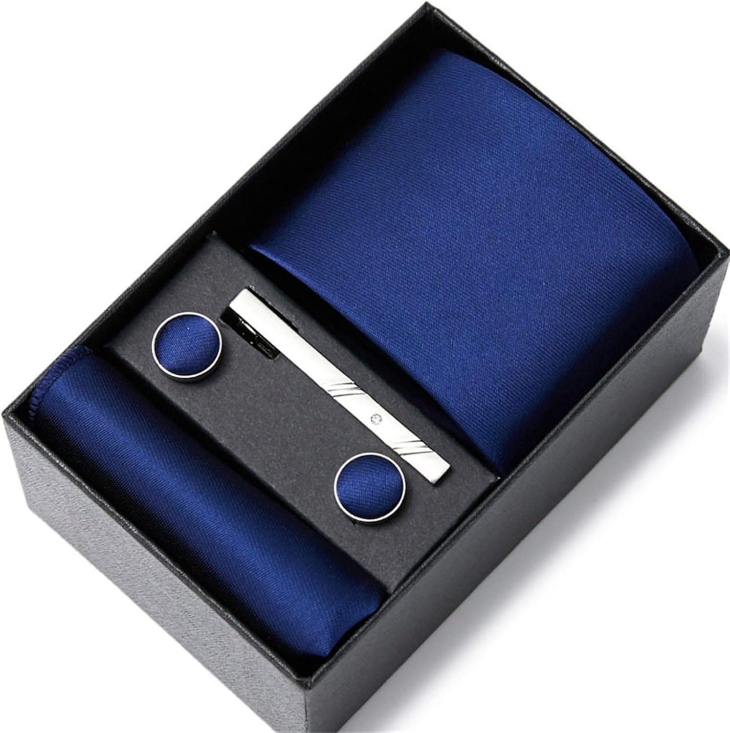 Men's Ties Tie Mens Men's Set Formal Business Wedding Towel Cufflinks for Party Neckties(2)