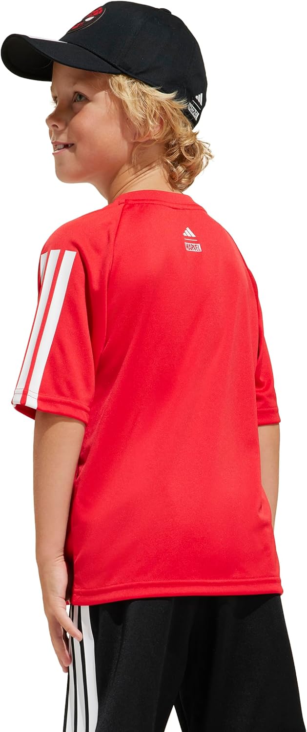 Adidas Boys Marvel Spider-Man T-Shirt - Image 4