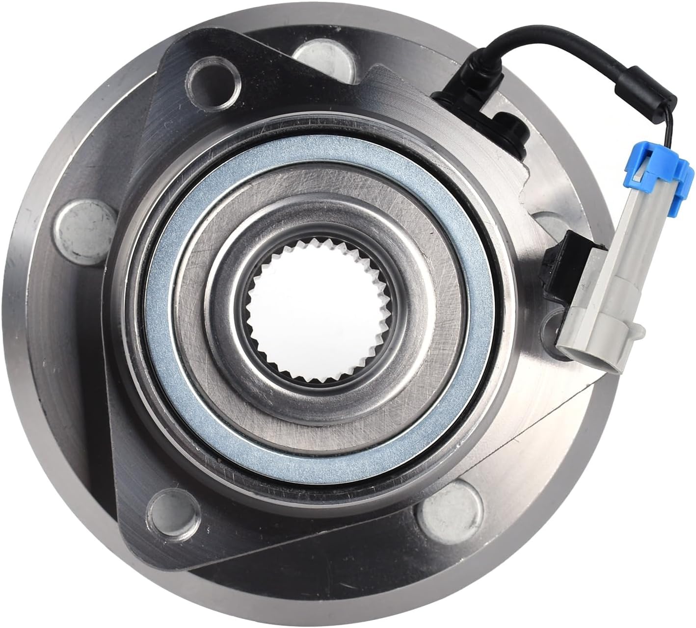 MACEL 513276 Front Wheel Hub Bearing Assembly Compatible with 2007-2009 Chevy Equinox, Pontiac Torrent, Suzuki XL-7, 2008-2010 Saturn Vue 5 Lugs W/ABS