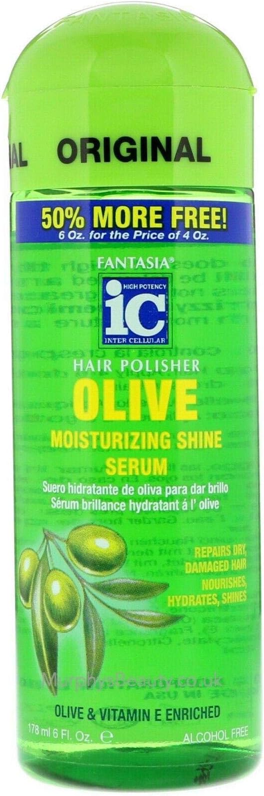 IC Fantasia Olive Moisturizing Shine Serum Hair Polisher