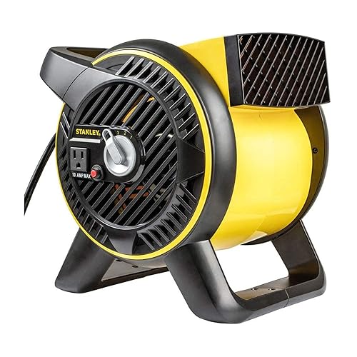 Master Heavy Duty Utility Blower, 3 Speed Portable Floor Fan